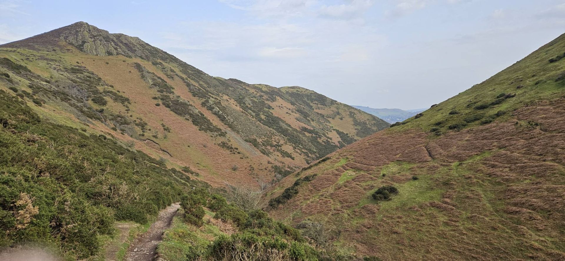 Town Brook Path descent